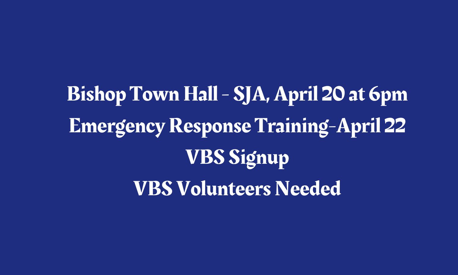 What’s Happening this Weekend (3)